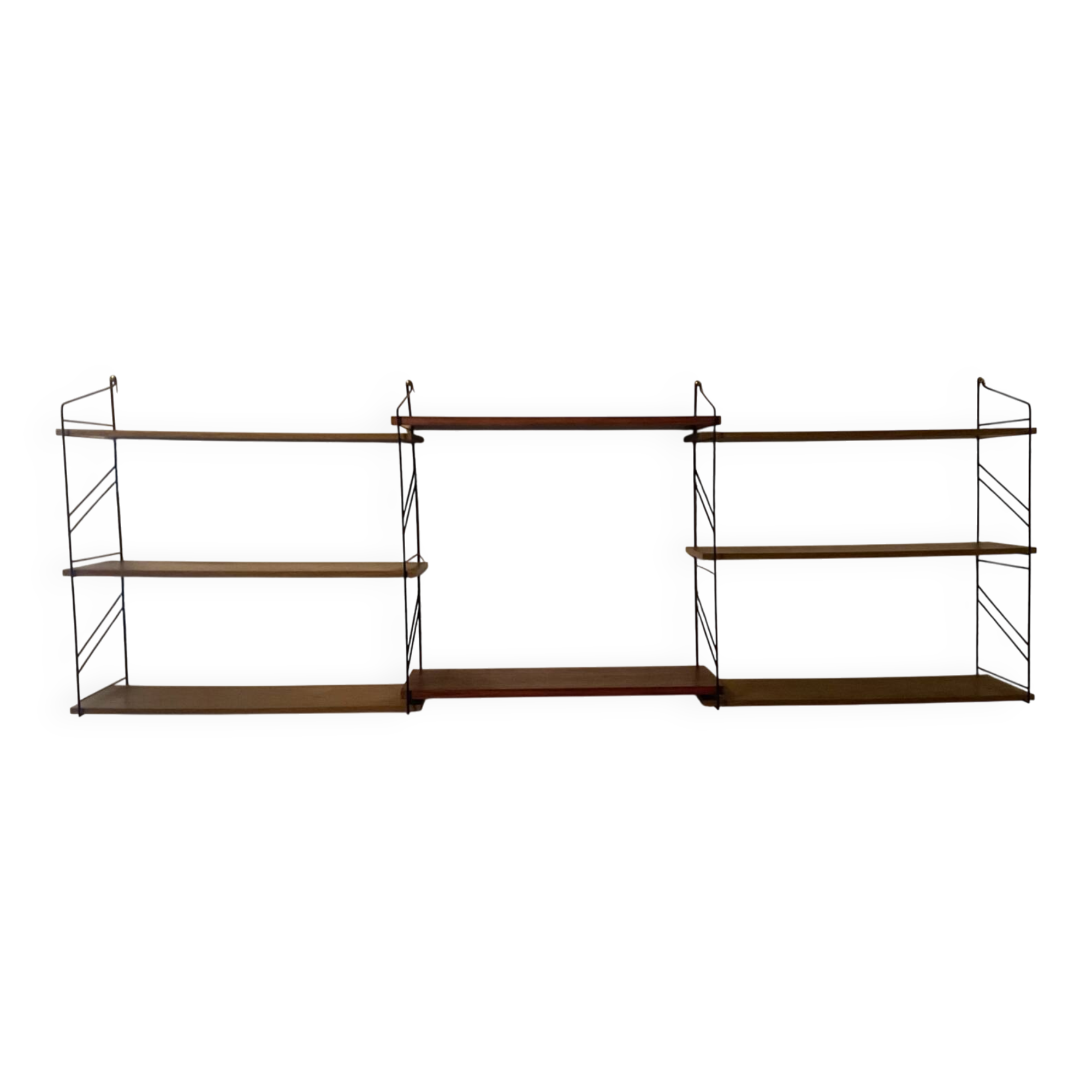 Vintage string shelf from the 60s-70s.