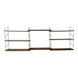 Vintage string shelf from the 60s-70s.