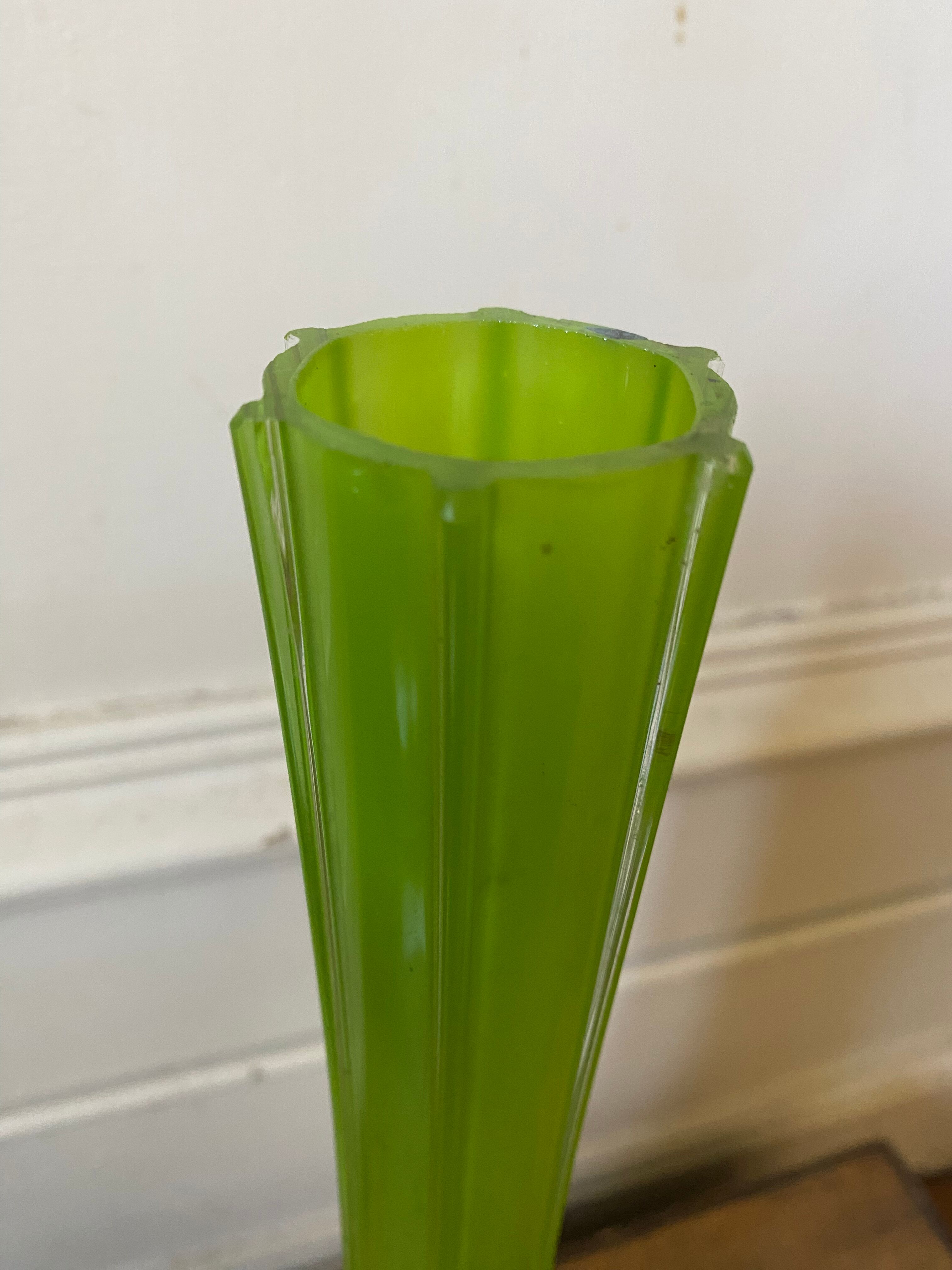 Green vase from the 50s