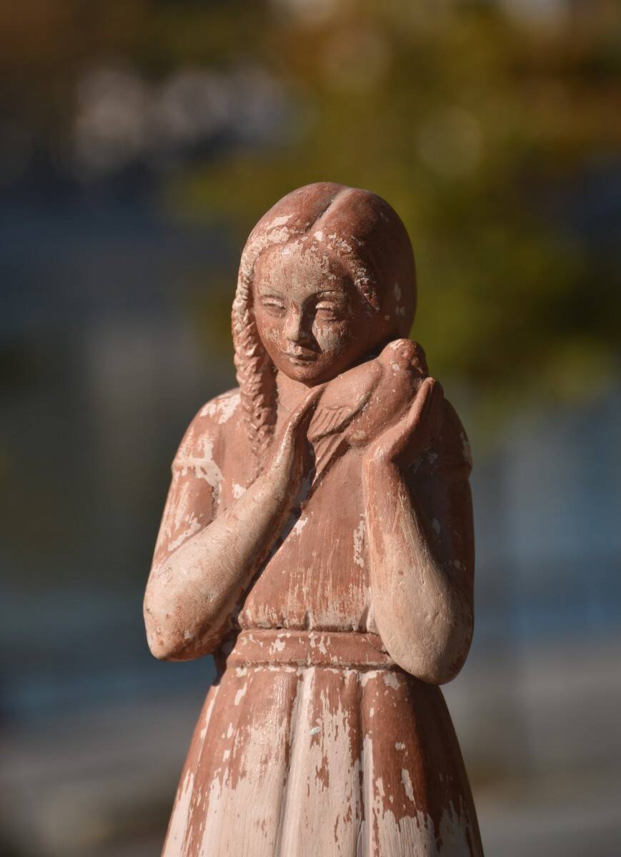 Henri-Paul Rey, Girl with the Dove (circa 1950)