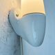 Mid-Century Modern German Ceramic 6065 Sconce by Wilhelm Wagenfeld for Lindner, 1950s, Set of 2