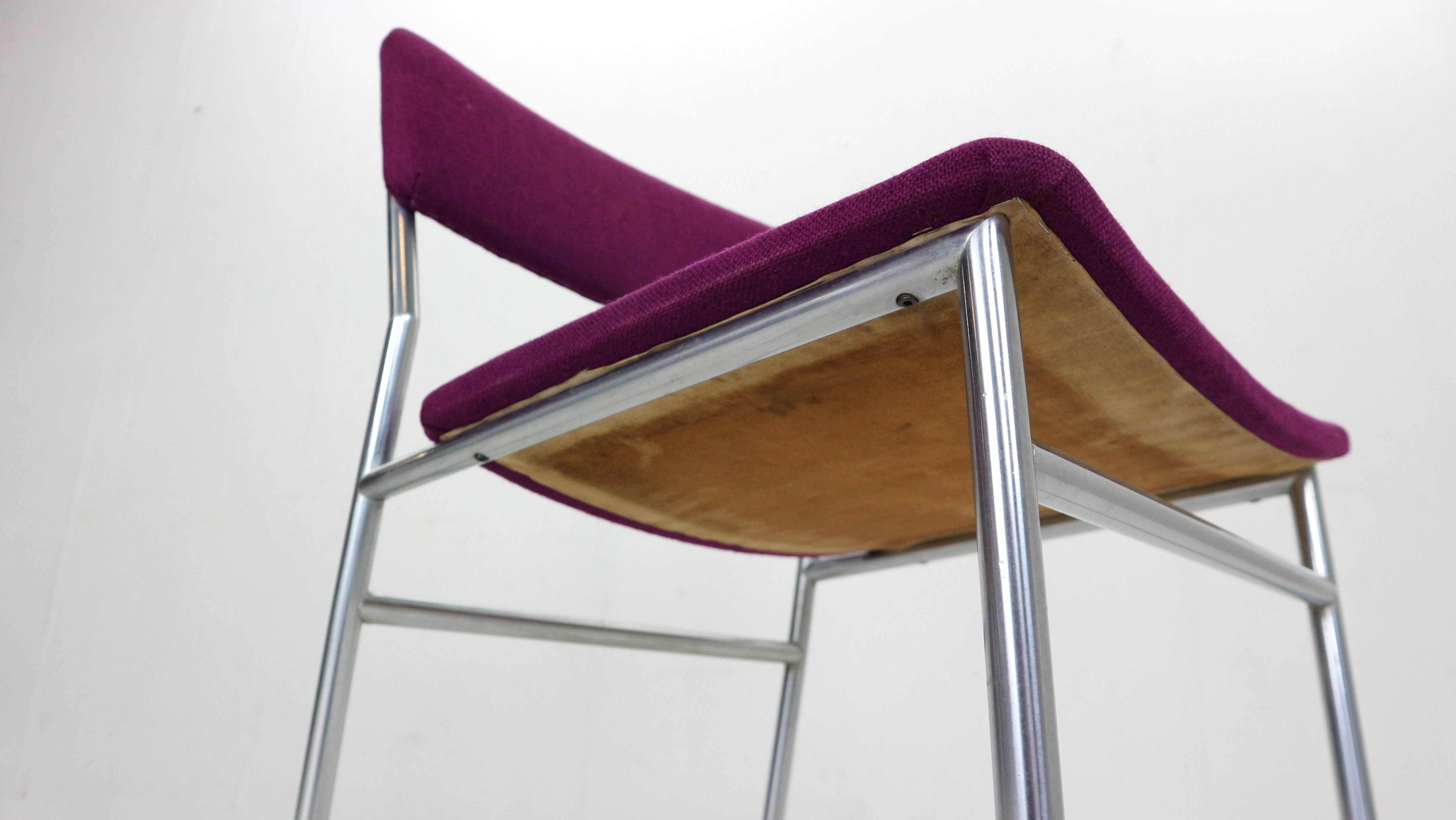 Set of 4 dinning room chairs Martin Visser "SE07"  for 't Spectrum Bergeijk, 1960