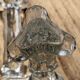 Set of 6 crystal knife holder