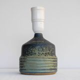 Mid-century modern pottery table lamp made by Rolf Palm, Sweden