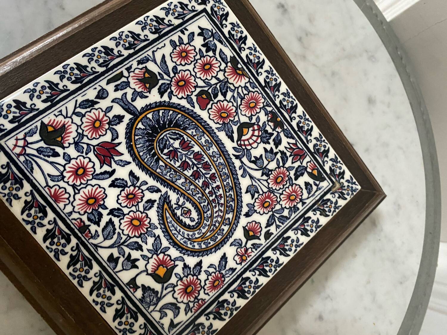 Gien cashmere trivet