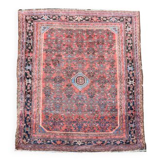 Tapis d'orient iran malayer vintage  : 1.55 x 2.00 mètres - laine