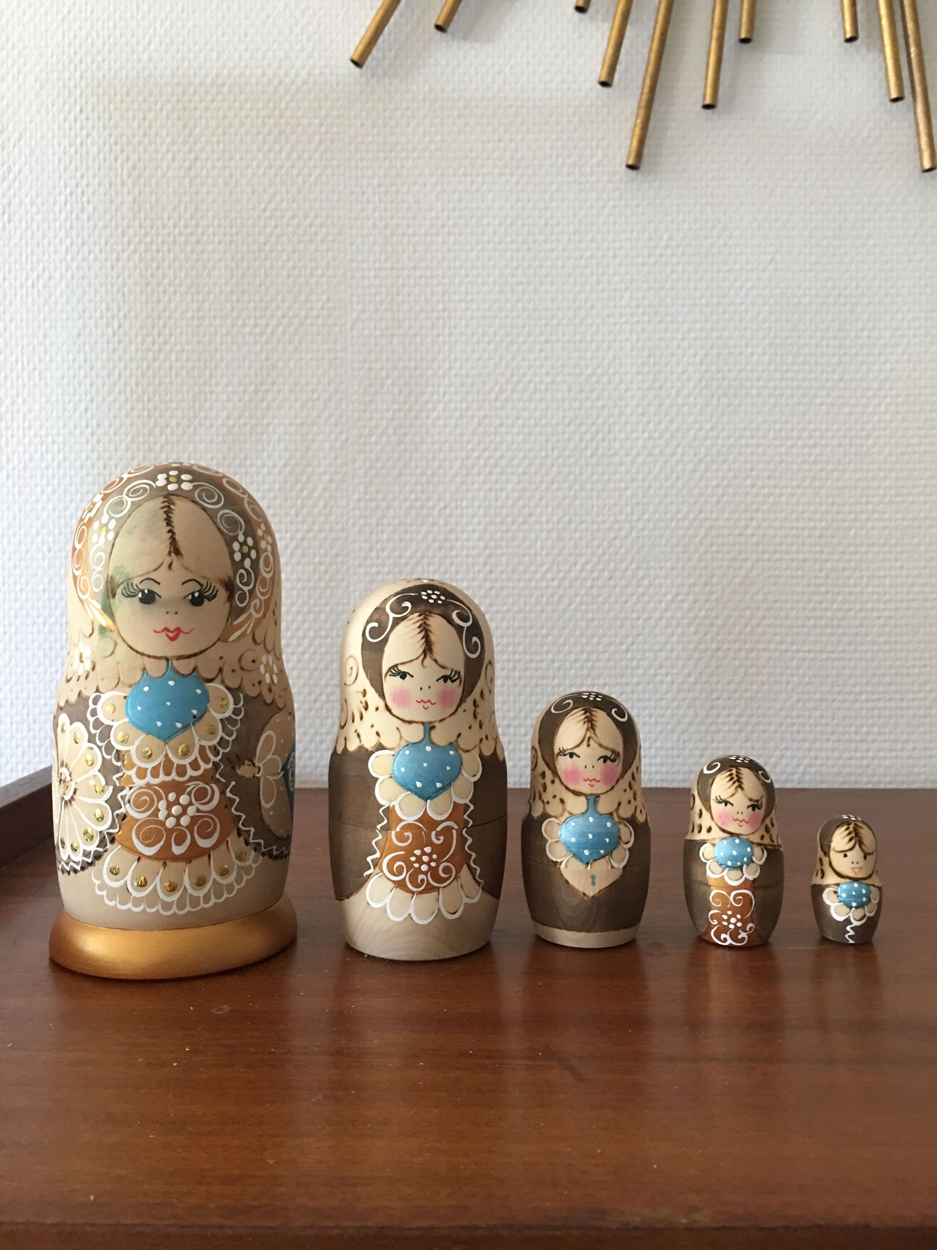 Russian dolls vintage matryoshka
