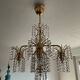Crystal tassel chandelier from the 60s and 70s