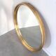 Large round vintage mirror, 1960s