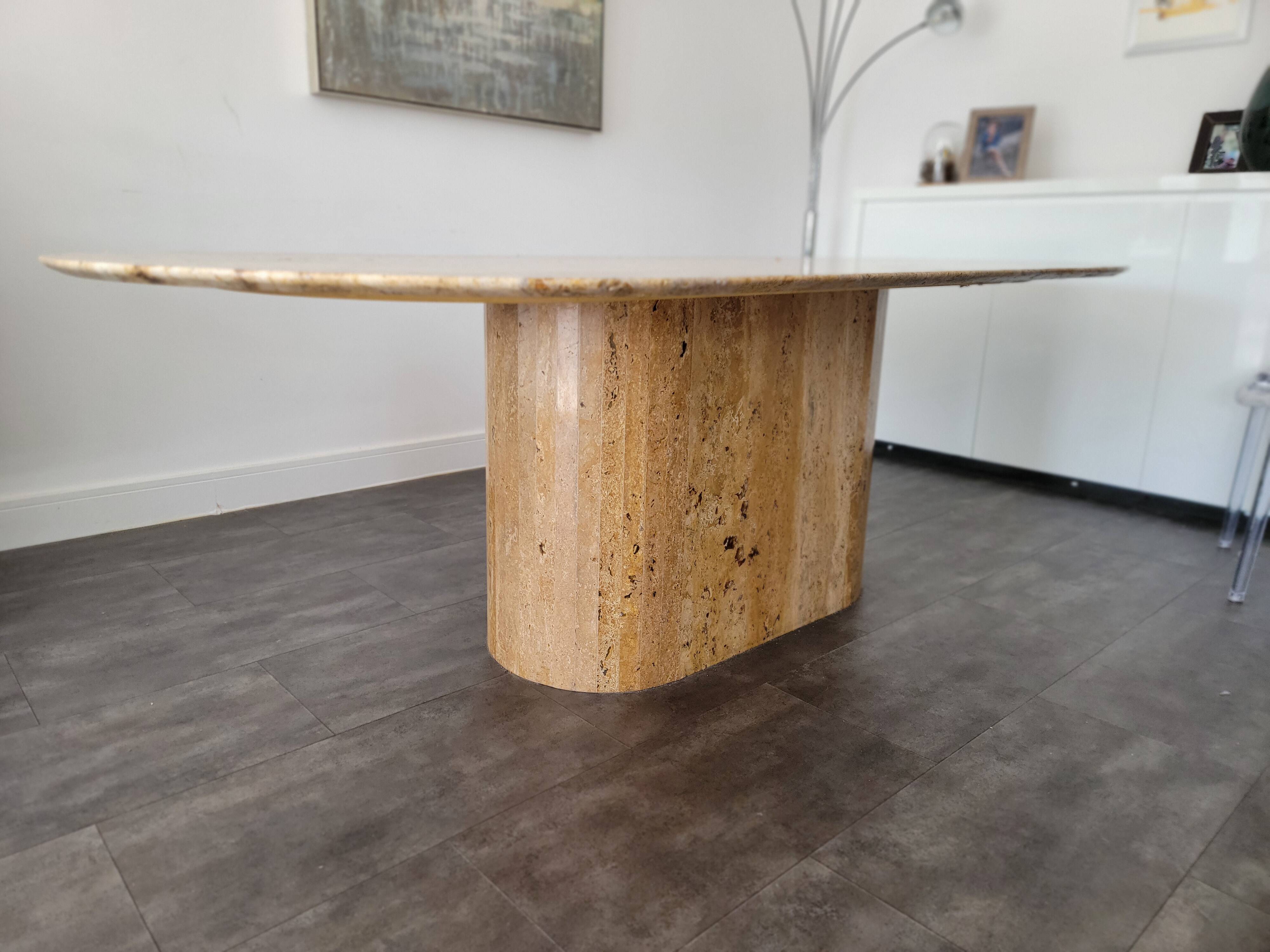 Marble dining table