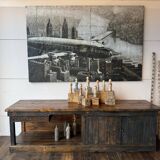 Old cabinetmaker's workbench