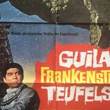 The X From Outer Space - affiche originale allemande - 1972
