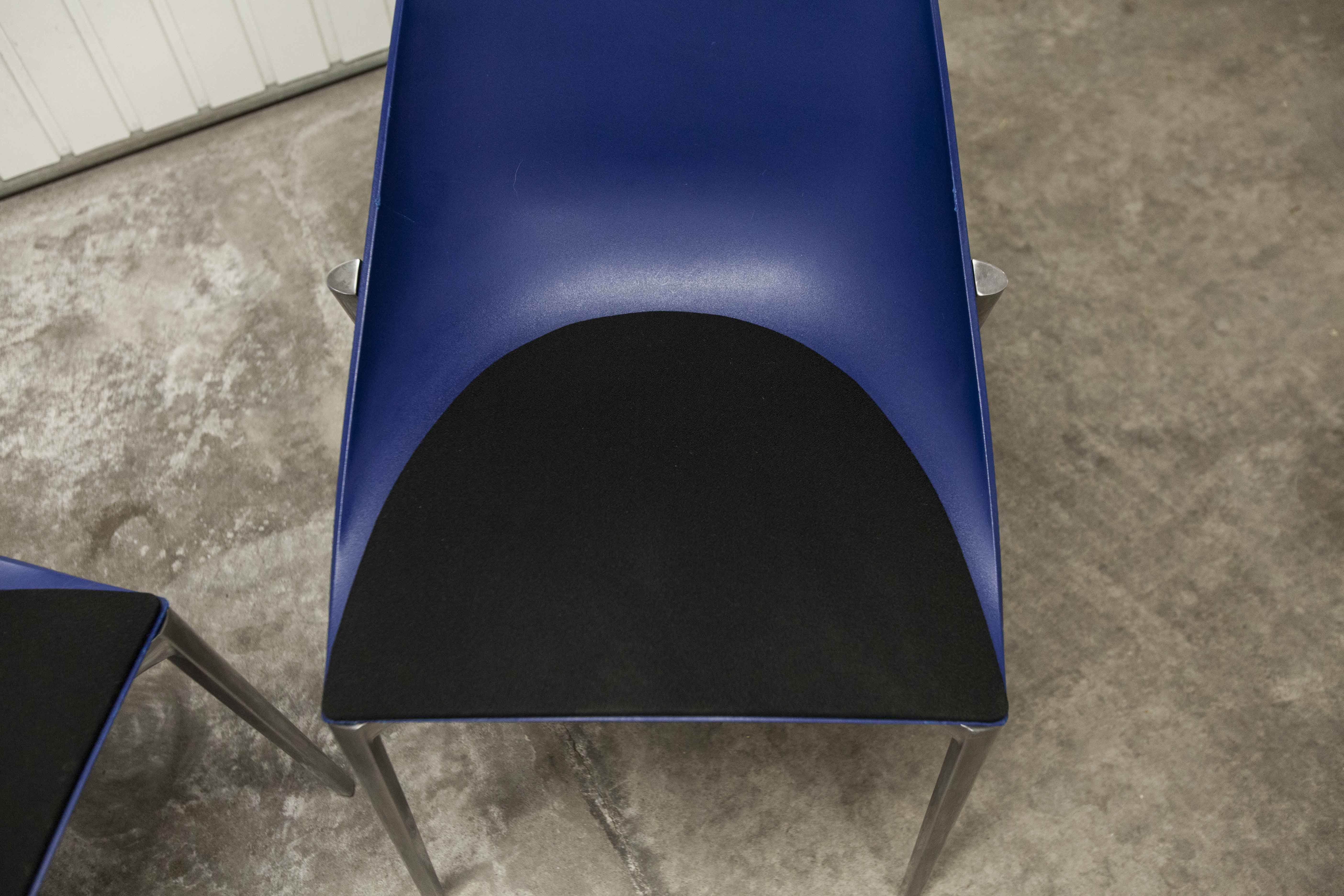Pair of Hoop chairs designed by Marco Maran for Parri