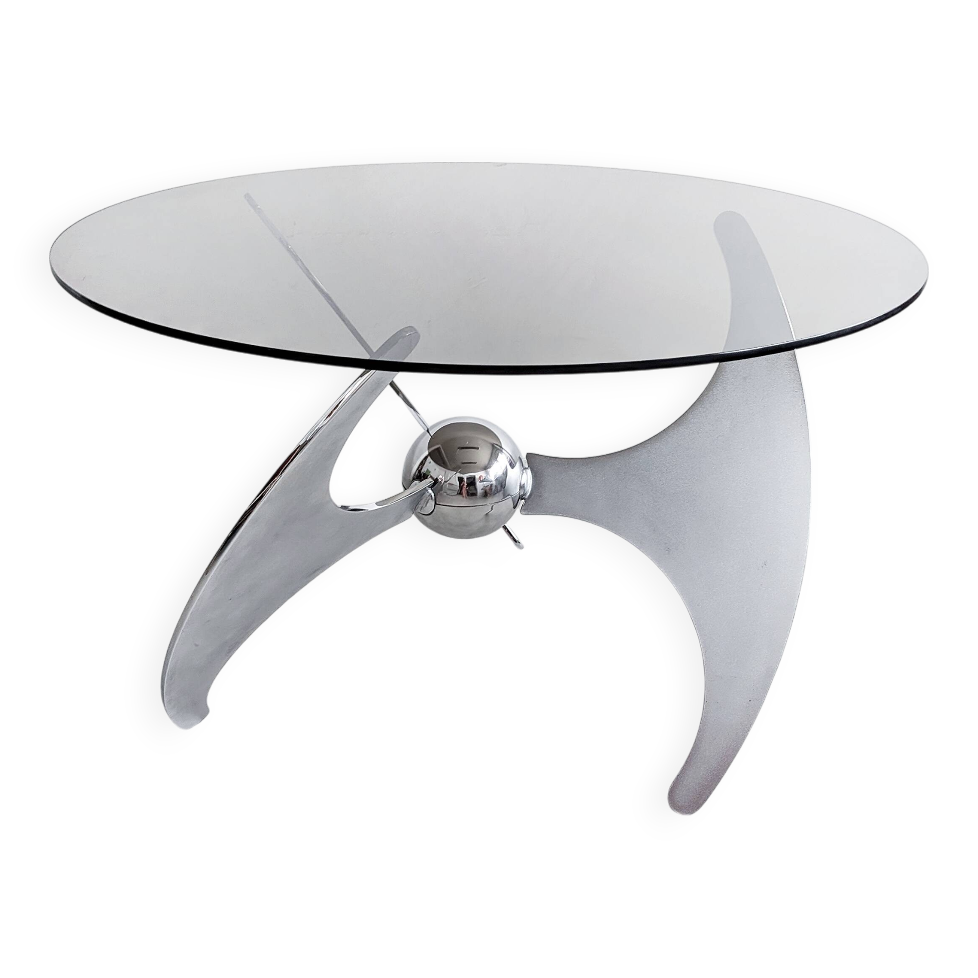 Adjustable Dining/Coffee Table by Luciano Campanini for Cama 1970s