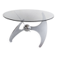 Adjustable Dining/Coffee Table by Luciano Campanini for Cama 1970s