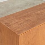 Sideboard U 458 light oak Jiri Jiroutek for Interier Praha 1960