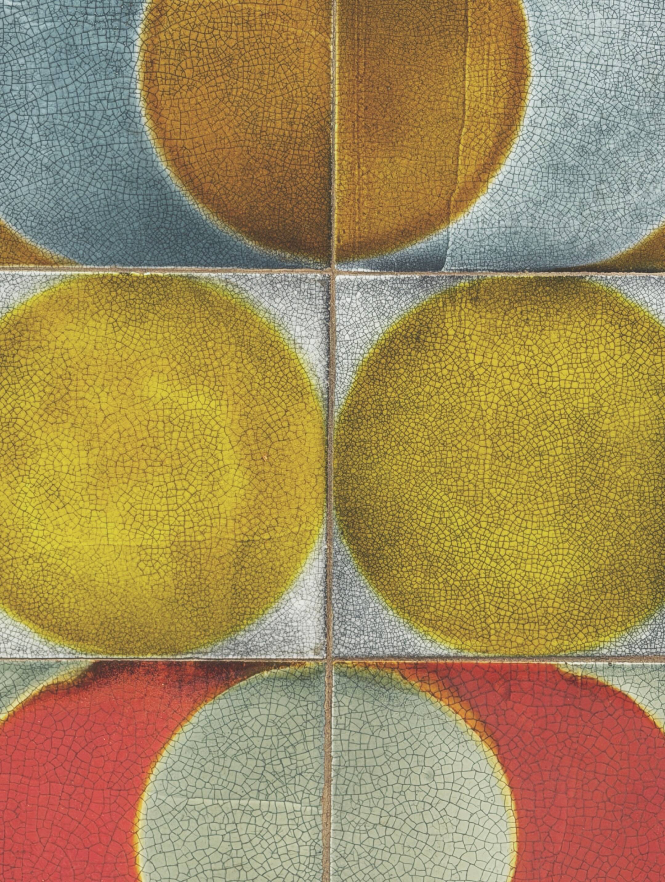 Rare ceramic coffee table by Roger Capron, Vallauris, 1960.