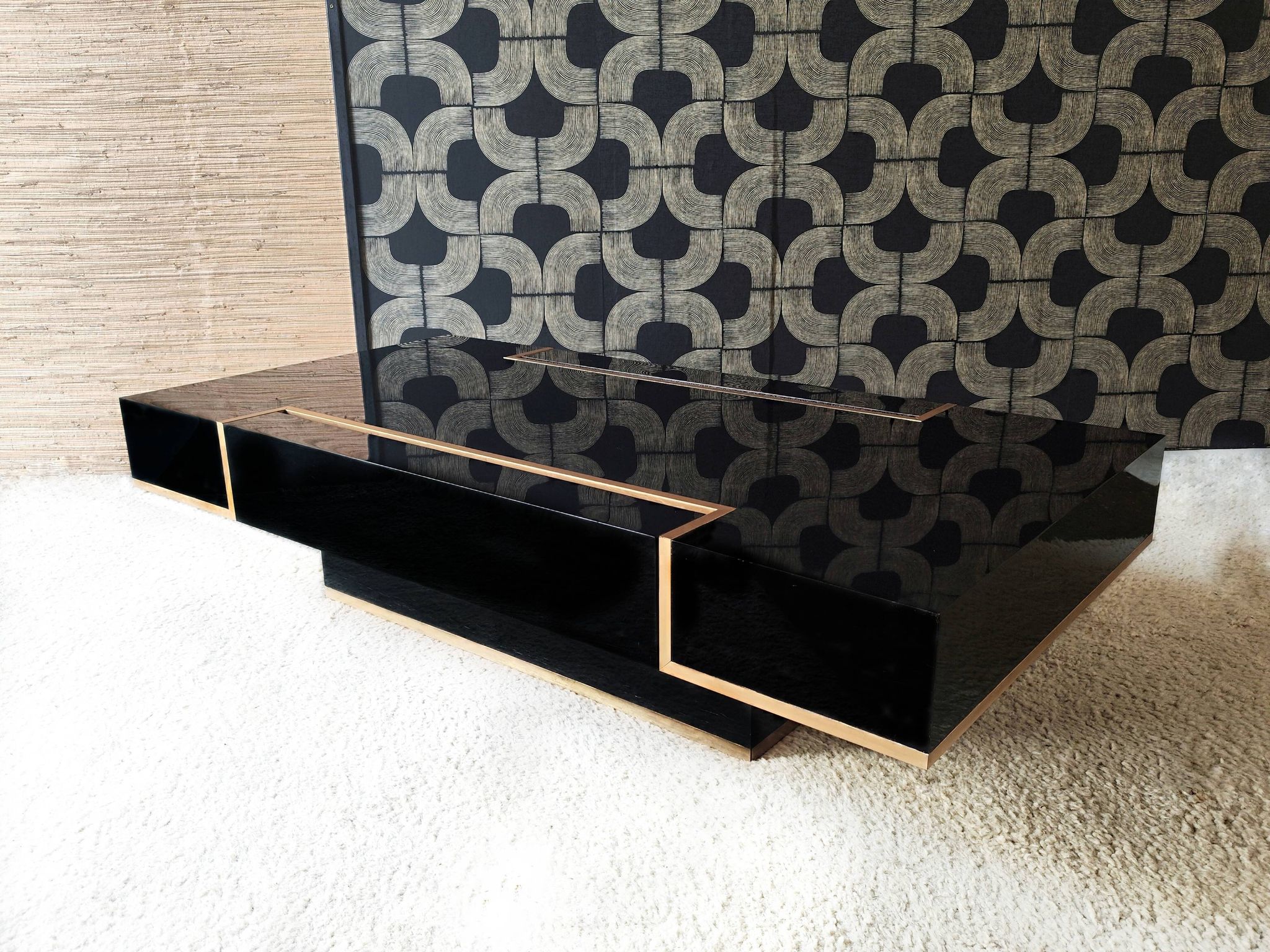 Rare Roche Bobois coffee table from the 1970s.