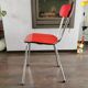 Chaise vintage rouge Formica 1970