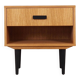 Table de chevet en chêne, design scandinave