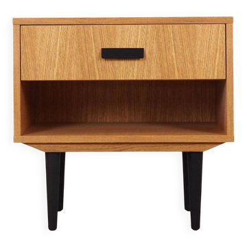 Table de chevet en chêne, design scandinave