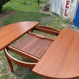Vintage teak table and chairs
