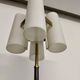 Vintage 1960s Arlus France brass four-light lamp post.