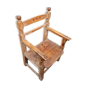 vieux fauteuil espagnol