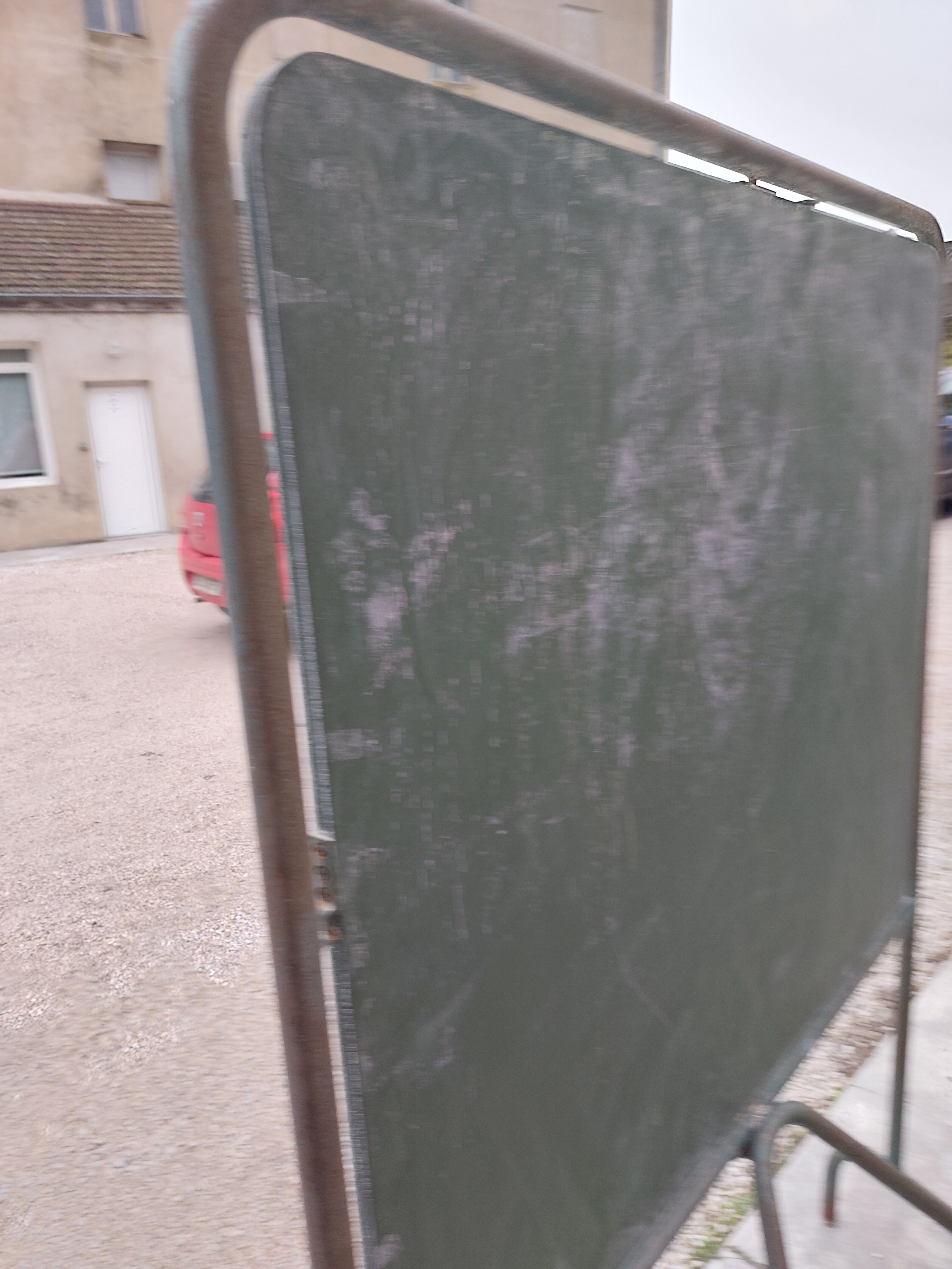 Tableau d'école année 1950 pivotant en artoise - 1m85