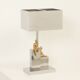 Large table lamp by the Spanish sculptor Aurelio Teno, 1970s.