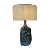 Danish studio ceramic lamp foot, 1960s