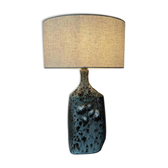 Danish studio ceramic lamp foot, 1960s
