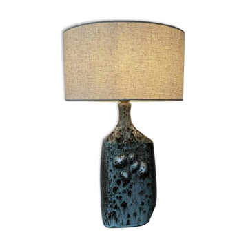 Danish studio ceramic lamp foot, 1960s