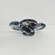 Mid-century abstract glass sculpture, 1970s