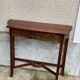 Vintage carved wooden console and aesthetics