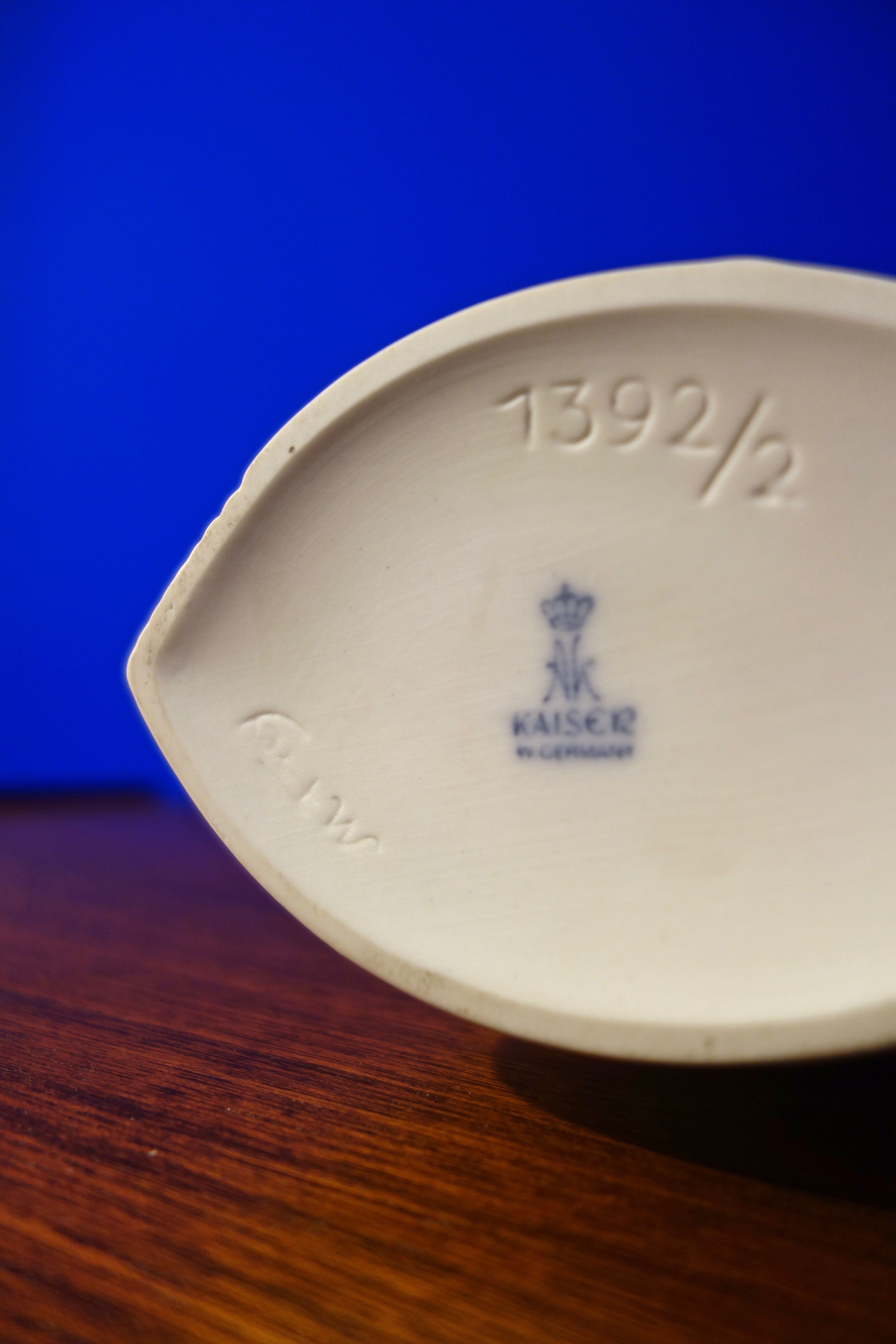 Porcelain vase by Manfred Frey for Kaiser of the 1960's