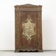 Folk art painted bridal wardrobe
