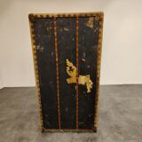 Antique steamer trunk by innovation, 1930s
