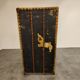 Antique steamer trunk by innovation, 1930s