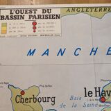 Old school map alpes