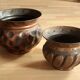 Set of 2 copper planters, vintage from the 60s