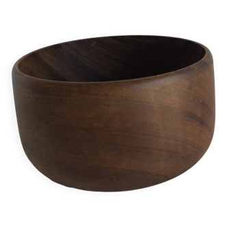 Vintage teak salad bowl