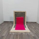 Handmade wool rug from Oued Zem