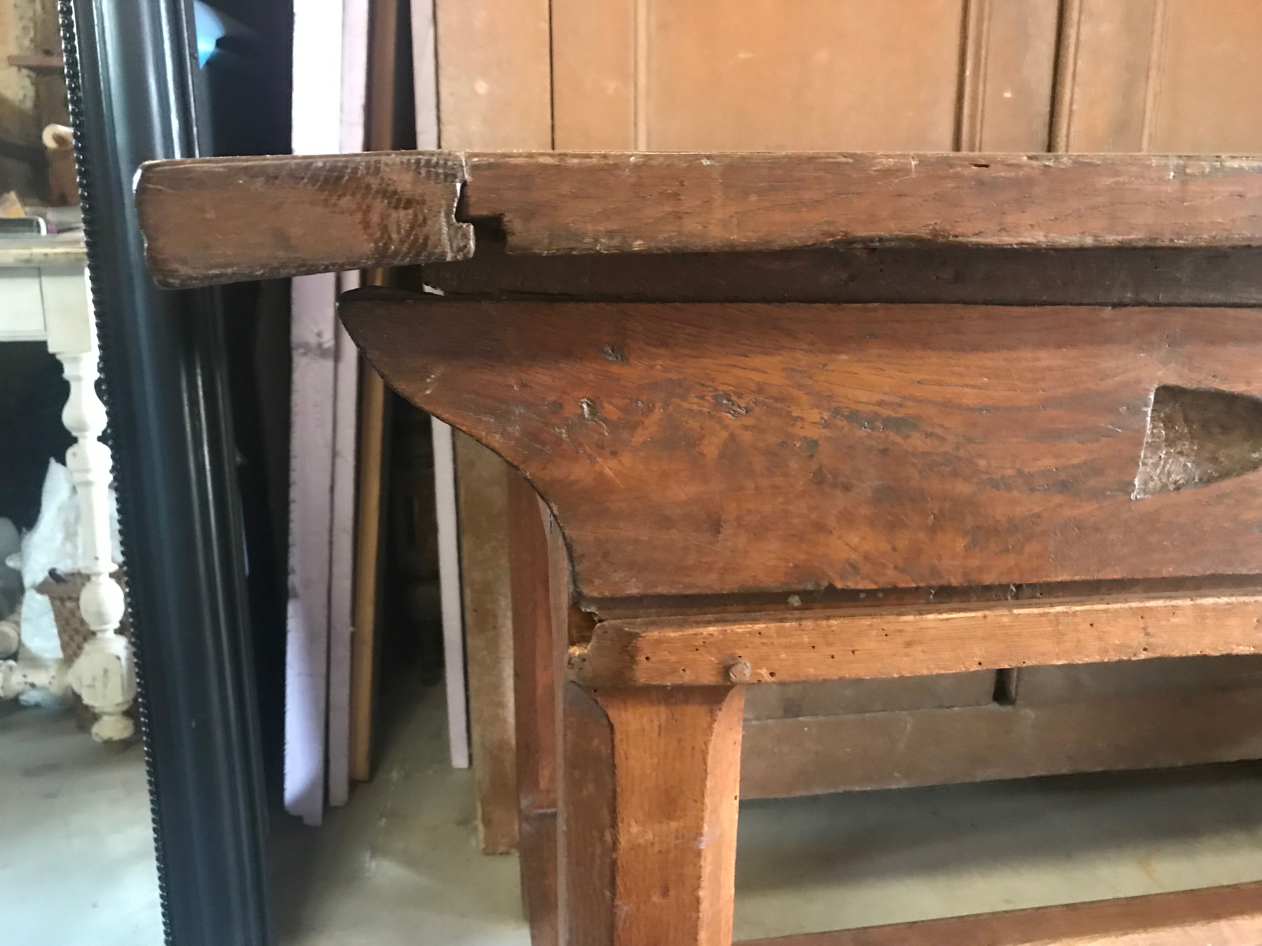 Butcher's billot table