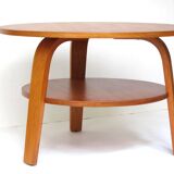 Cees Braakman Pastoe Oak series plywood coffee table