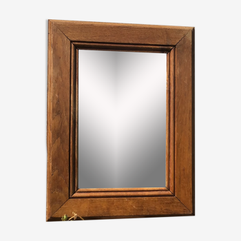 Miroir ancien encadrement bois 33x42cm