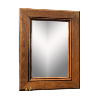 Old mirror wooden frame 33x42cm