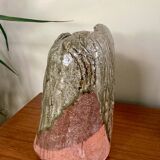 Glazed terracotta vase