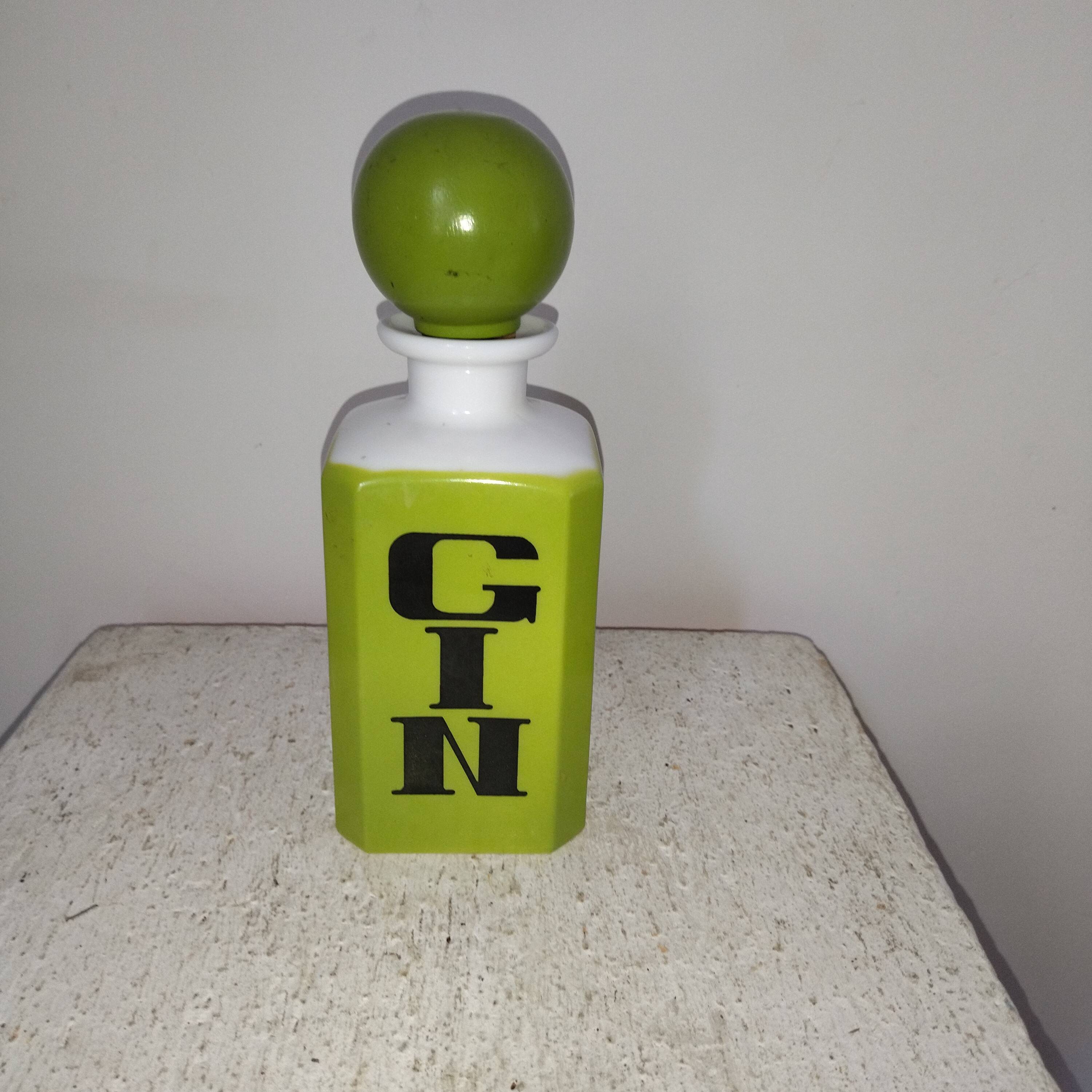 Opaline 50s gin decanter