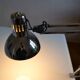Articulated architect lamp with vintage clip, 90s, chrome metal